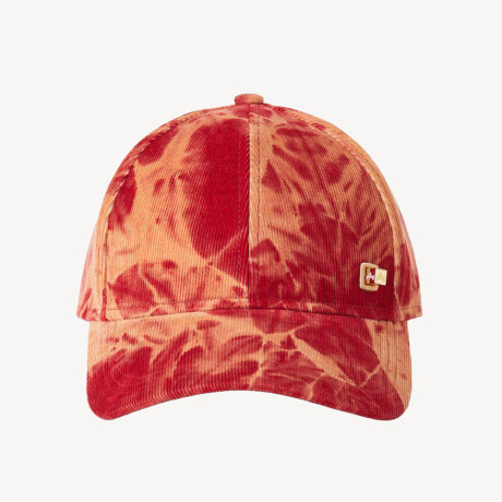 Year of the Snake Limited Edition: Hand-Dyed Tie-Dye Print Cotton Corduroy Baseball Cap